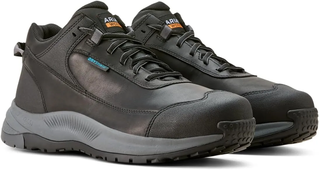 ARIAT Men's Outpace Shift Waterproof Composite Toe Work Shoe Fire and Safety