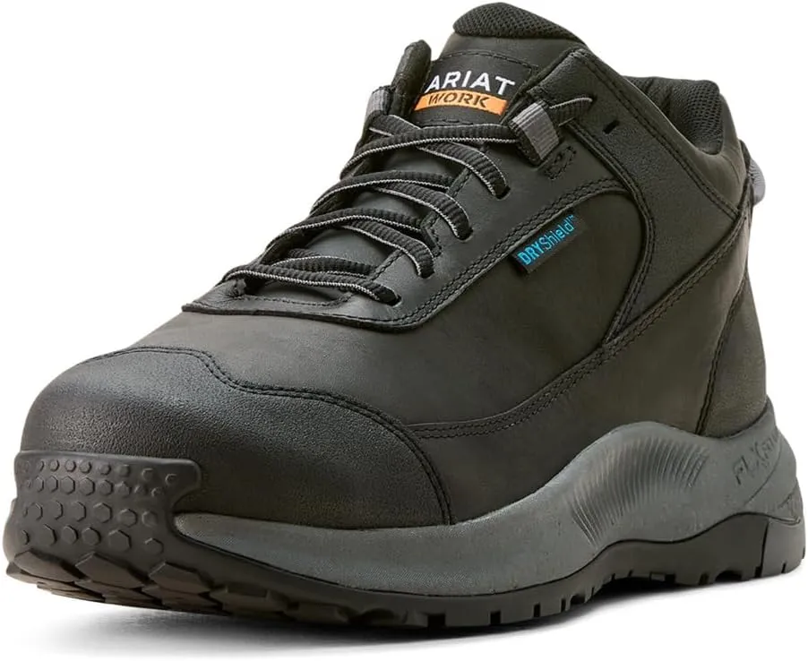 ARIAT Men's Outpace Shift Waterproof Composite Toe Work Shoe Fire and Safety