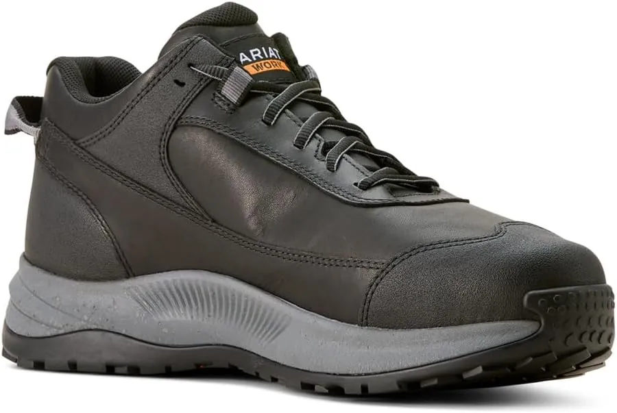 ARIAT Men's Outpace Shift Waterproof Composite Toe Work Shoe Fire and Safety