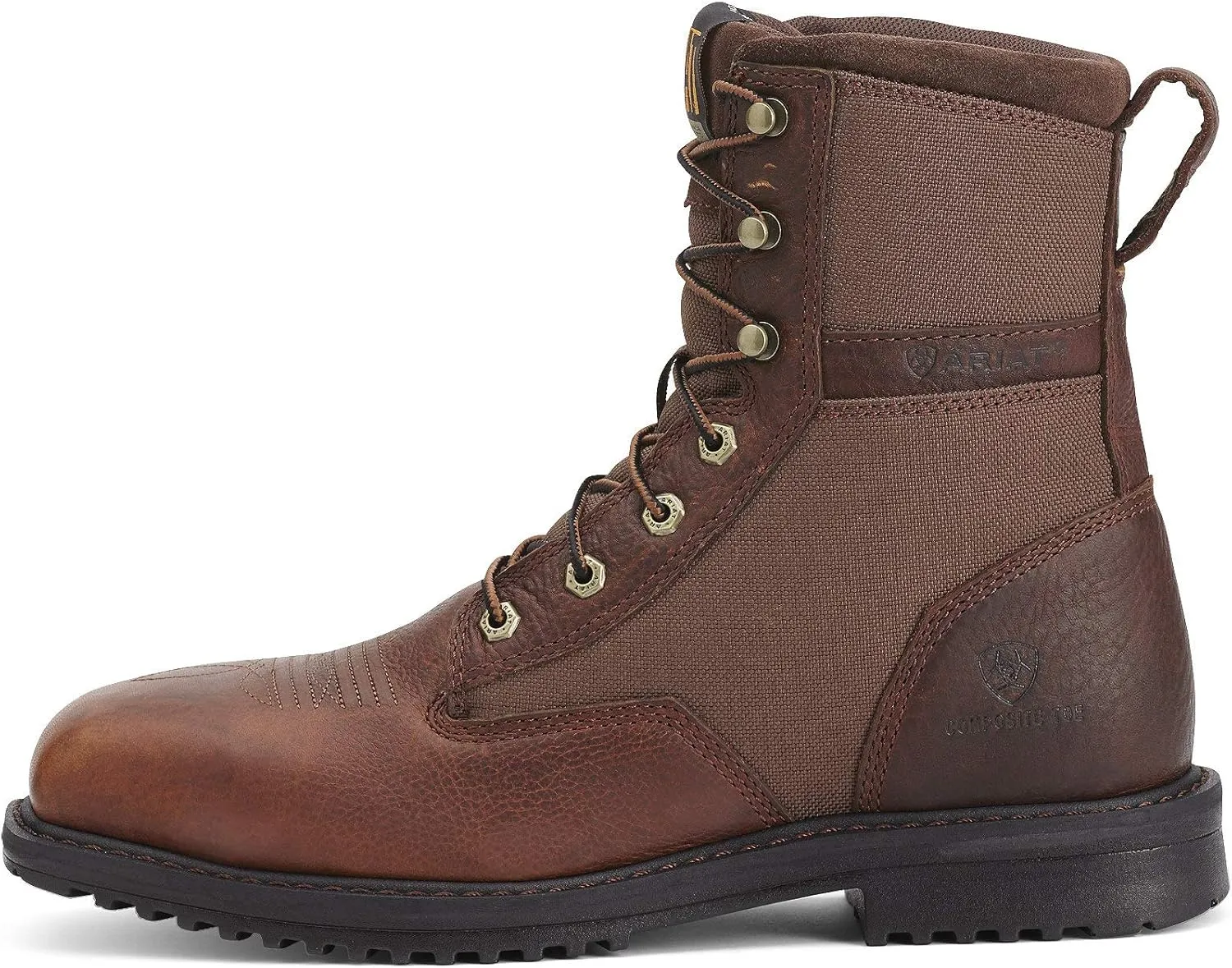 Ariat Men's Rigtek 8" Wide Square Toe Composite Toe Work Boot