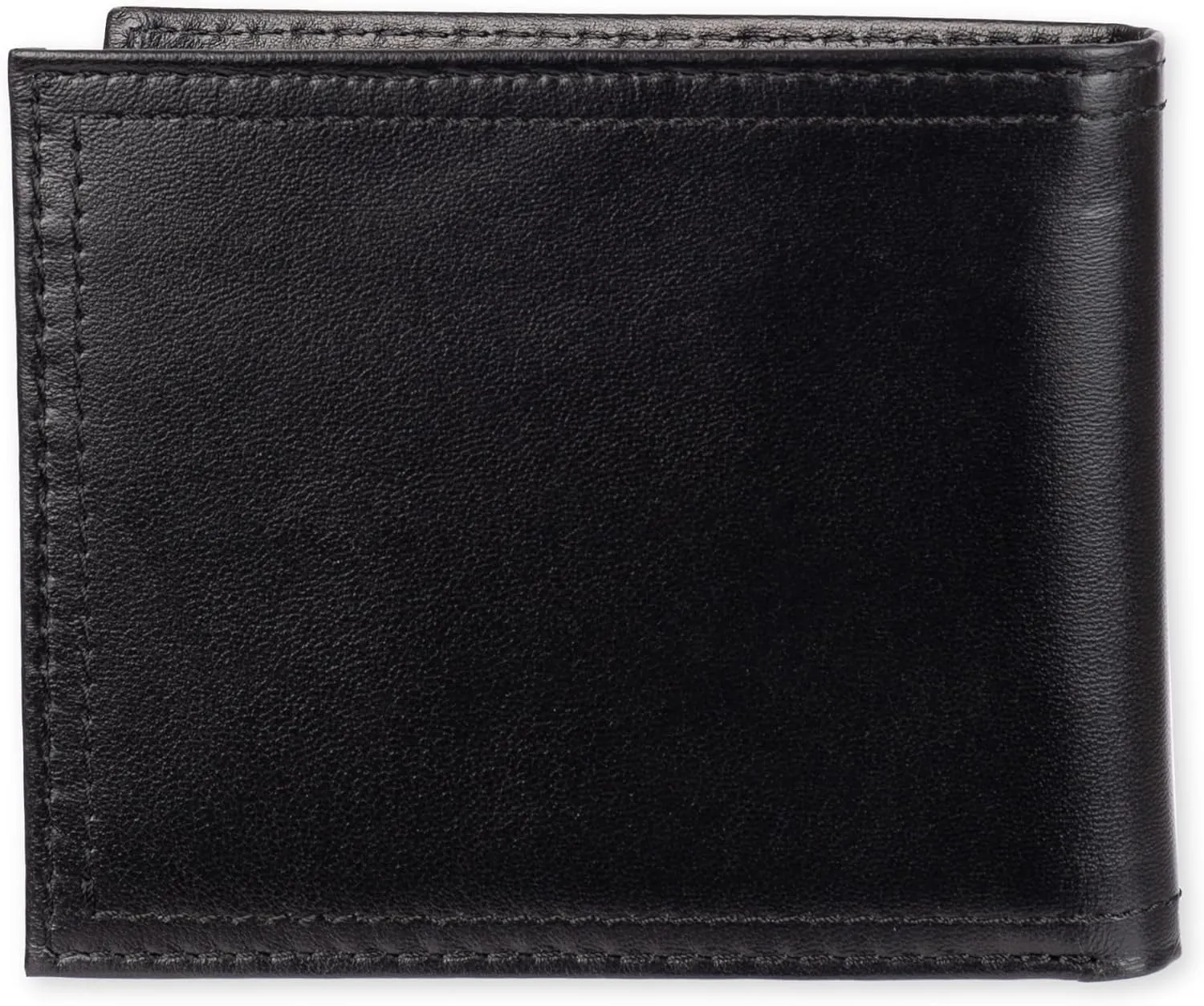 Dockers Men's Bifold Leather Wallet-Thin Slimfold Extra Capacity