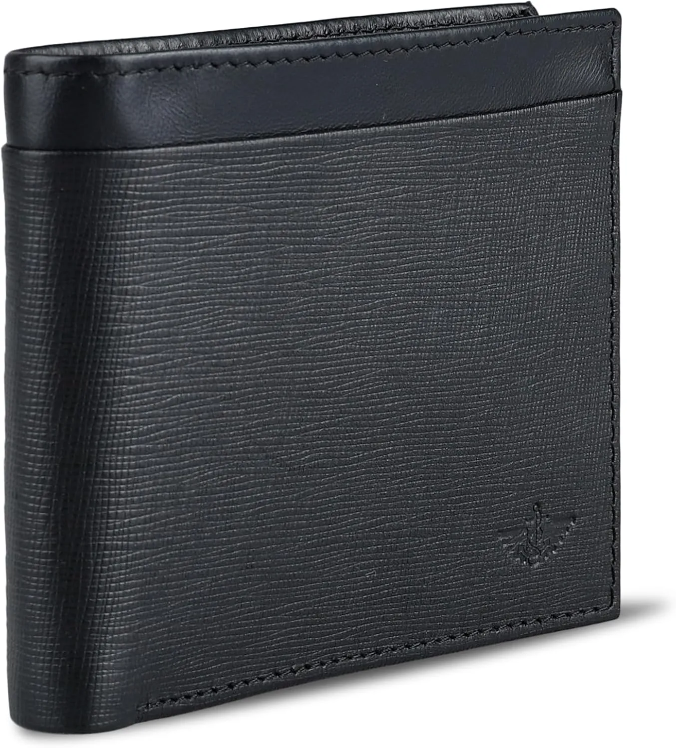 Dockers Men's Bifold Leather Wallet-Thin Slimfold Extra Capacity