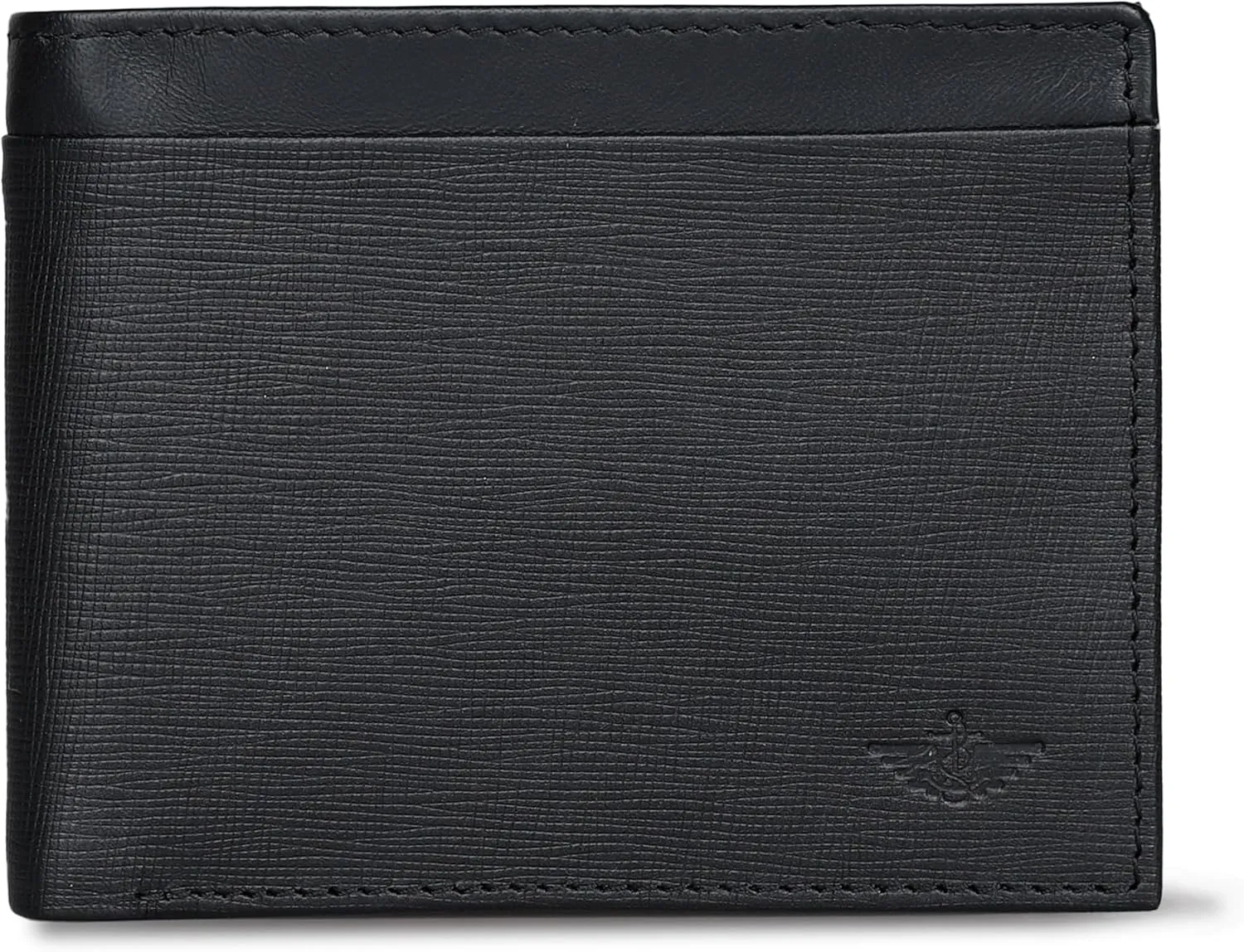 Dockers Men's Bifold Leather Wallet-Thin Slimfold Extra Capacity