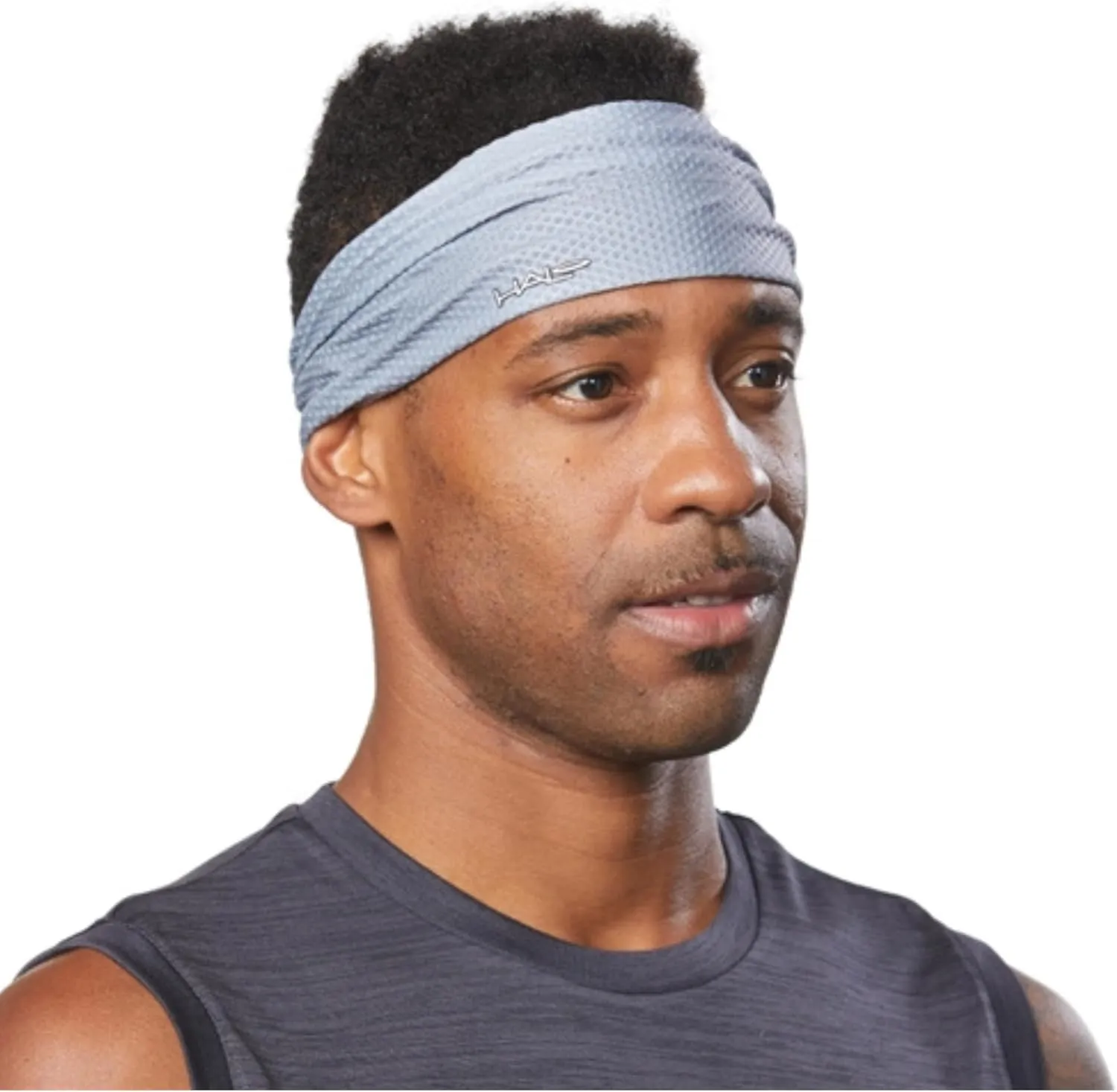 Halo Headband AIR Series-Bandit - 4" Wide Pullover Sweatband for Men and Women- Keeps Hair in Place and Sweat Off Your Face
