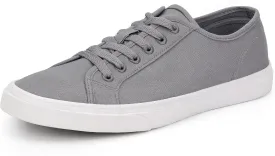 Men's Black Classic Low Top Shoes Canvas Fashion Sneaker with Soft Insole Causal Dress Shoes for Men Comfortable Walking Shoes