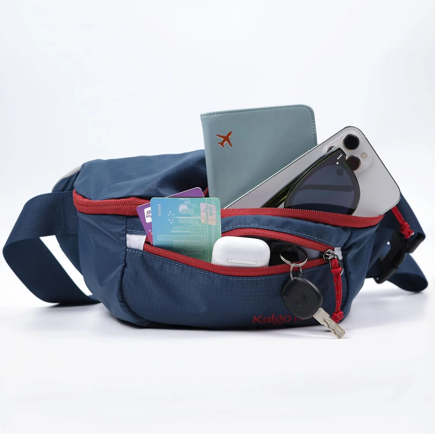 Ultralight Crossbody Fanny Pack 3L, Large Water Resistant Waist Pack for Women & Men, Cycling, Hiking and Travel