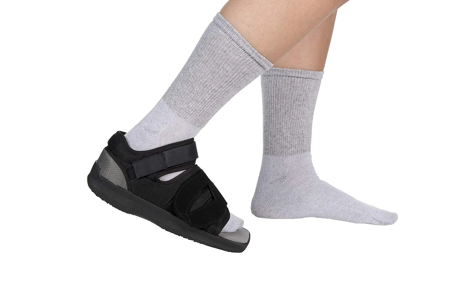 United Ortho Post-Op Shoe - Orthopedic Adjustable Recovery Shoe For Broken Foot or Toe, Post Surgery, Lightweight Medical Shoe, Left or Right Foot, (Women's Medium)