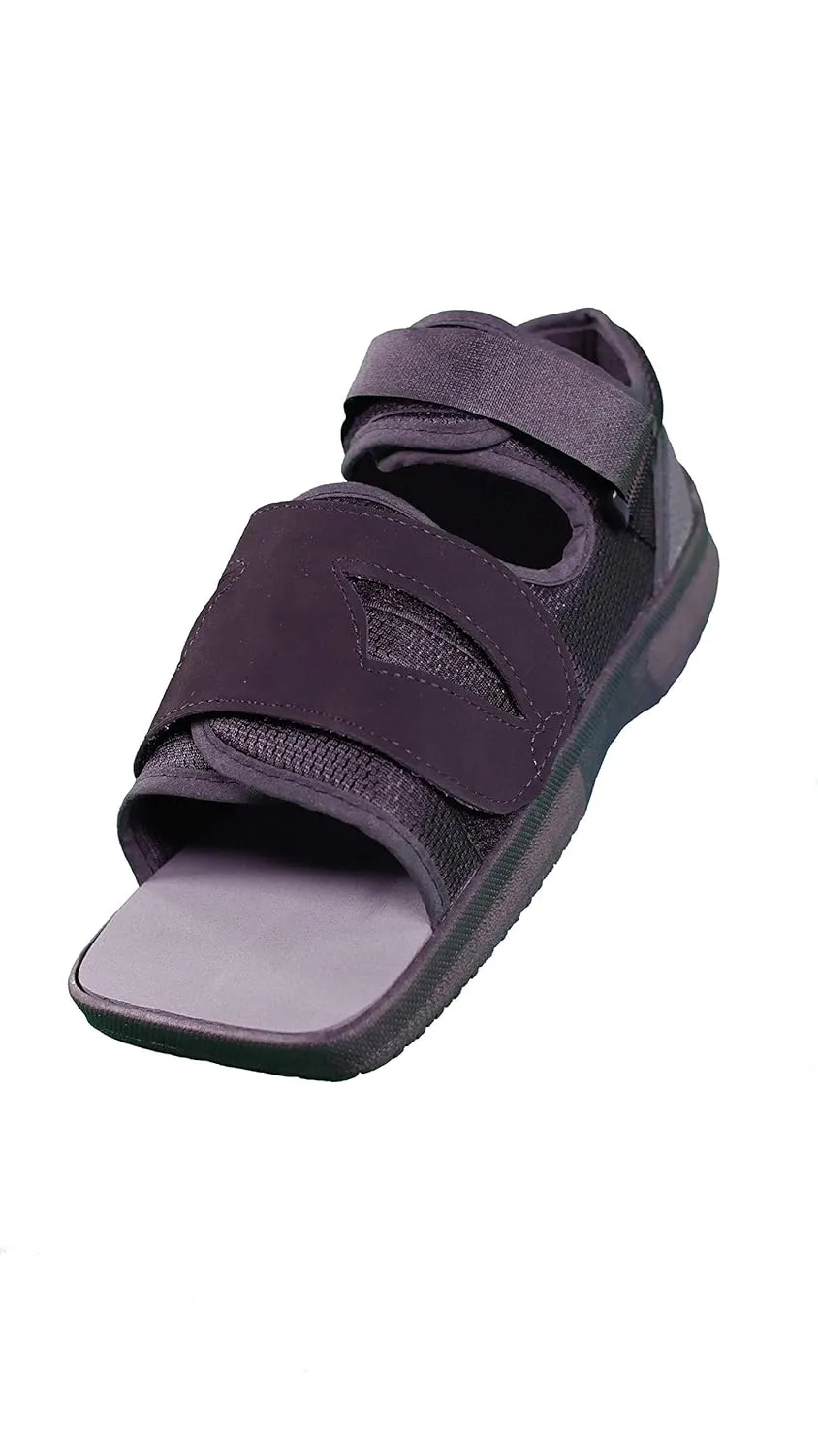 United Ortho Post-Op Shoe - Orthopedic Adjustable Recovery Shoe For Broken Foot or Toe, Post Surgery, Lightweight Medical Shoe, Left or Right Foot, (Women's Medium)